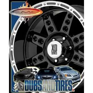   22x14 KMC XD SERIES wheels DIESEL Gloss Black wheels rims Automotive