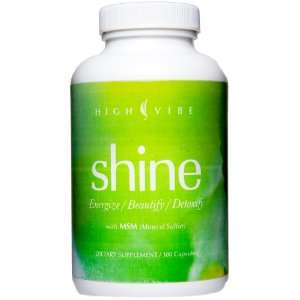 Shine Hair & Nail Vitamin by High Vibe Health & Healing For Luxurious 