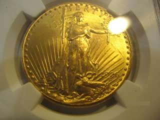 1926 $20 Double Eagle NGC MS 63 Walking Liberty 22Kt. Gold Coin  