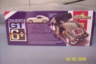 GMS CUSTOMS/MODEL KING/Lindberg 1966 Triumph GT 6+ Vintage Re issue 