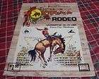 1982 101 Ranch Rodeo Program   Ponca City, Oklahoma