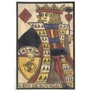  Graphic King of Diamonds by Vision studio 17.00X24.00. Art 