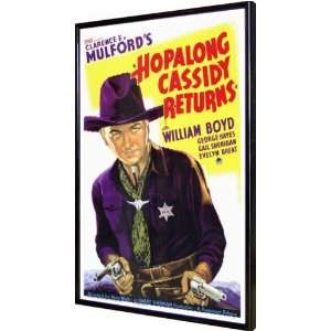  Hopalong Cassidy Returns 11x17 Framed Poster