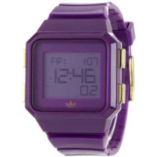 Adidas Mens ADH4038 Purple Peachtree Digital Watch   designer shoes 