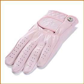 Nicole Miller Pink Cabretta Leather Golf Glove by GloveIt