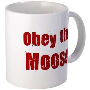  Obey the Moose Animals Mug by 