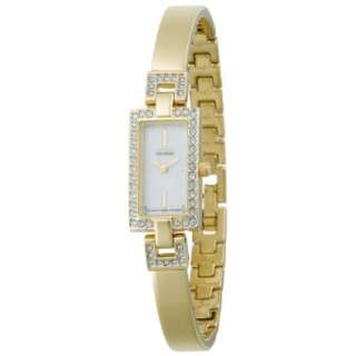 Citizen Womens EG2382 51A Eco Drive Silhouette Crystal Accented Gold 