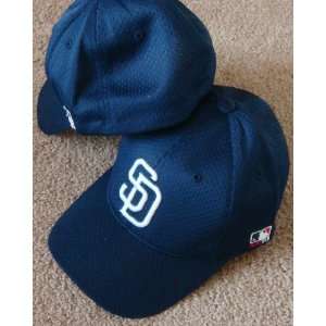   Sm/Med San Diego PADRES Home Navy BLUE Hat Cap Mesh 