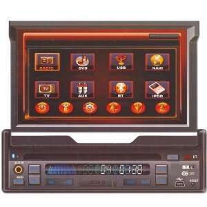   Touchscreen LCD In Dash Car DVD/VCD/ Player
