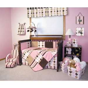 Trend Lab Prep School Pink Crib Bedding Set Prep School Pink Crib 
