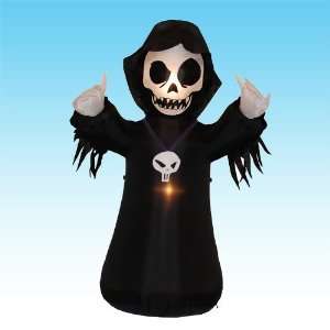  Inflatable Halloween Grim Reaper / Skeleton Yard Decoration Home