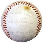 1972 National League All Stars Autographed Signed NL Baseball PSA/DNA 