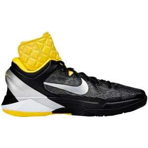 Nike Kobe VII Supreme   Mens   Basketball   Shoes   Black/White/Del 