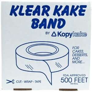 Cake band, Clear 2 inch   1 box, 41.6 foot Roll  Grocery 