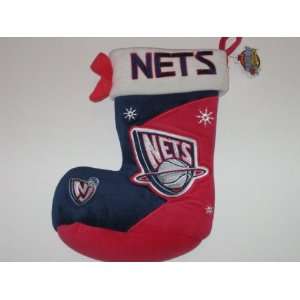  NEW JERSEY NETS Plush  Boot Style (11 inches long) CHRISTMAS 