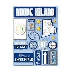   X6 Sheet Rhode Island JS 038; 3 Items/Order Arts, Crafts & Sewing