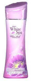 White Spa White Musk UV Whitening lotion mistine  