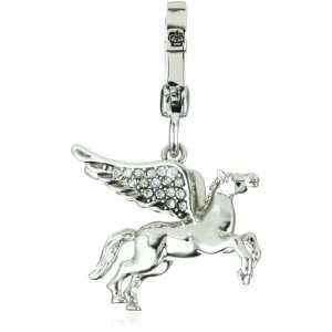   Juicy Couture Silver Winged Horse Pegasus Charm for Bracelet Jewelry