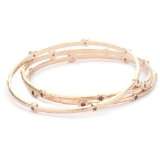 gala by daniela swaebe pila rose gold stack bangle bracelet $ 225 00 