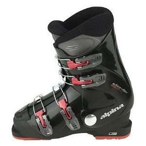  junior kids ski boots US 6.5 NEW mondo 25 black Alpina J4 