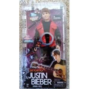  Justin Bieber Singing Doll Sings Never Say Never Red 