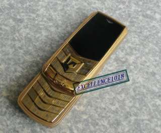   UNLOCKED DUAL BAND GOLD CELL PHONE DUAL SIM GSM NETWORK CAMERA 