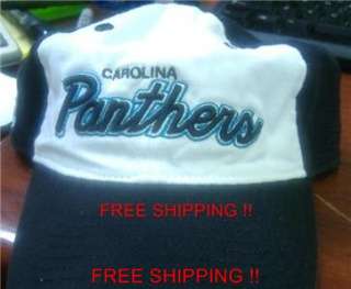 NEW ADULT BASEBALL CAP CAROLINA PANTHERS NFL SMALL  