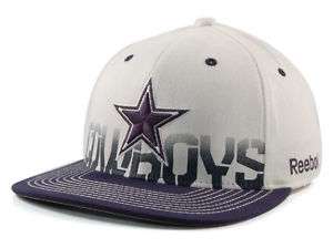 Dallas Cowboys Hat Cap Reebok NFL Sideline Flex Fit Small / Medium 