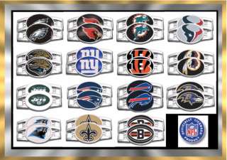 LICENSED Shoe Thingz Charm Set of NFL ST. LOUIS RAMS  