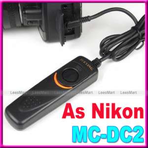 Remote Shutter Release Cable For Nikon D7000 D5000 D90  