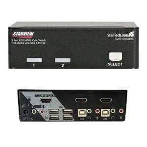  2 Port USB HDMI KVM Switch Electronics