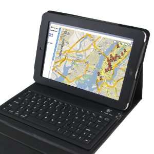  Premium Leather Case for iPad with Bluetooth Keyboard 