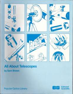   TELESCOPES~EDMUND SCIENTIFIC~POPULAR OPTICS LIBRARY~BUILD YOUR OWN