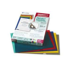  C Line® CLI 62130 PROJECT FOLDERS, JACKET, LETTER, POLY 