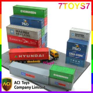 ACI Toys 1/150 20 Feet ContainerSet/9NO USMC AT016Z  