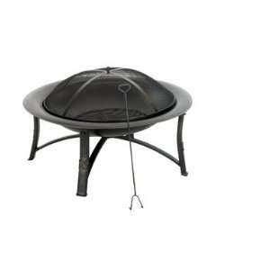  Living Accents 35in Round Fire Pit Patio, Lawn & Garden