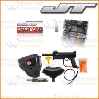 JT Raider Paintball Marker Gun RTP Ready to Play Package + Oil  