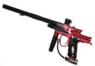 USED   2005 Planet Eclipse Ego 5 Paintball Gun Marker FADE Black / Red 