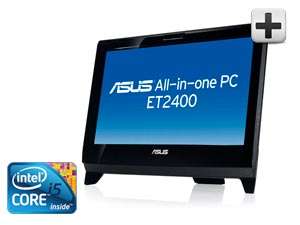 ASUS Eee Top ET2400INT B121E 23.6 Inch Touchscreen All In One Desktop 