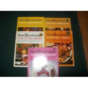  5 Book Lot Good Housekeeping Cookbook (Meat and other Main 