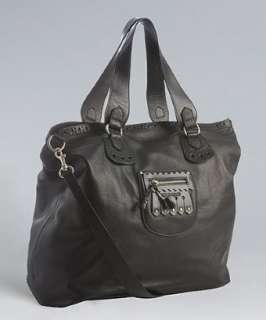 See By Chloe black leather Hilo Double Function tote bag   