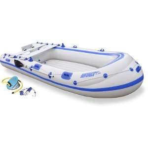   124SMB 12.4ft Motormount Inflatable 4 Person Boat