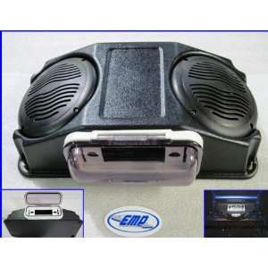  Emp Stereo Pod With Speakers And Marine Cover Electronics