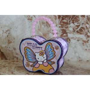  Hello Kitty Butterfly Carry all Tin   Butterfly 