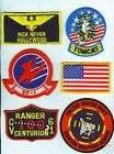 Patch TOP GUN, Patch n Pin USN items in flight suit 