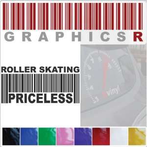   Barcode UPC Priceless Roller Skating Skate Skating Ring A741   Silver