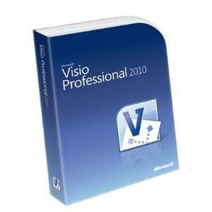  New Microsoft Visio 2010 Professional 1 Pc Complete 