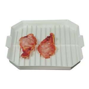    Universal Microwave Bacon Crisper Cooker Tray