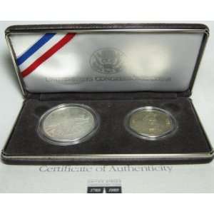    1989 Congress Two Coin Commemorative Proof Set 
