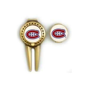  Montreal Canadiens Hat Clip and Divot Tool Combo Sports 